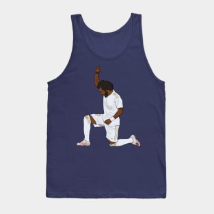 Marcelo Kneeling Black Power Fist Tank Top